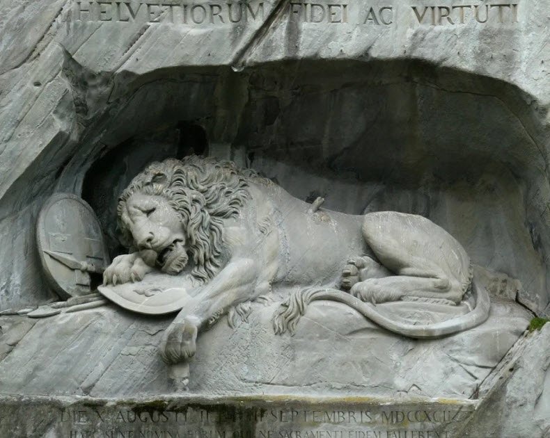 Lion Monument, Lucerne, Switzerland
